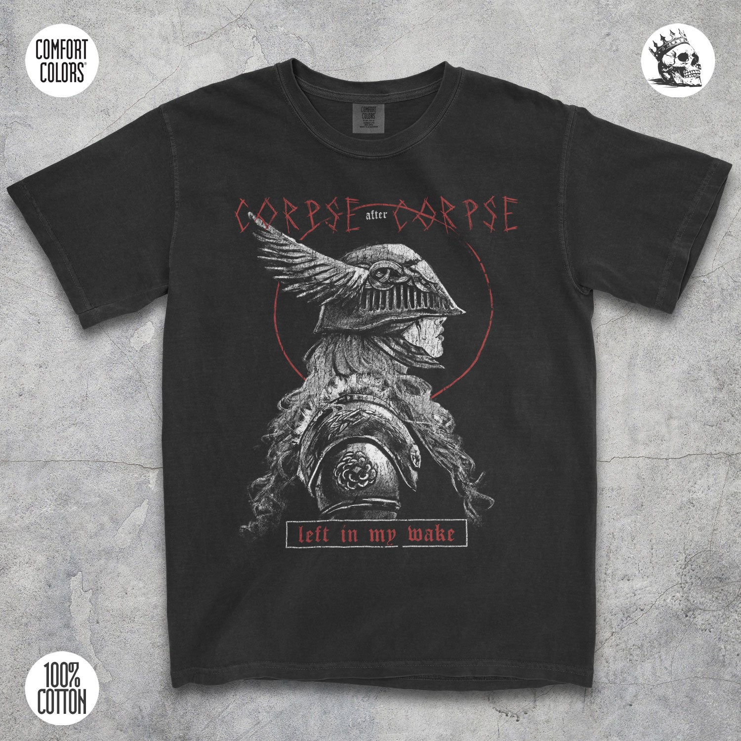 Malenia Elden Ring Scarlet Rot Blade of Miquella t-shirt by Cruel Royalty, vintage fantasy streetwear on Comfort Colors.