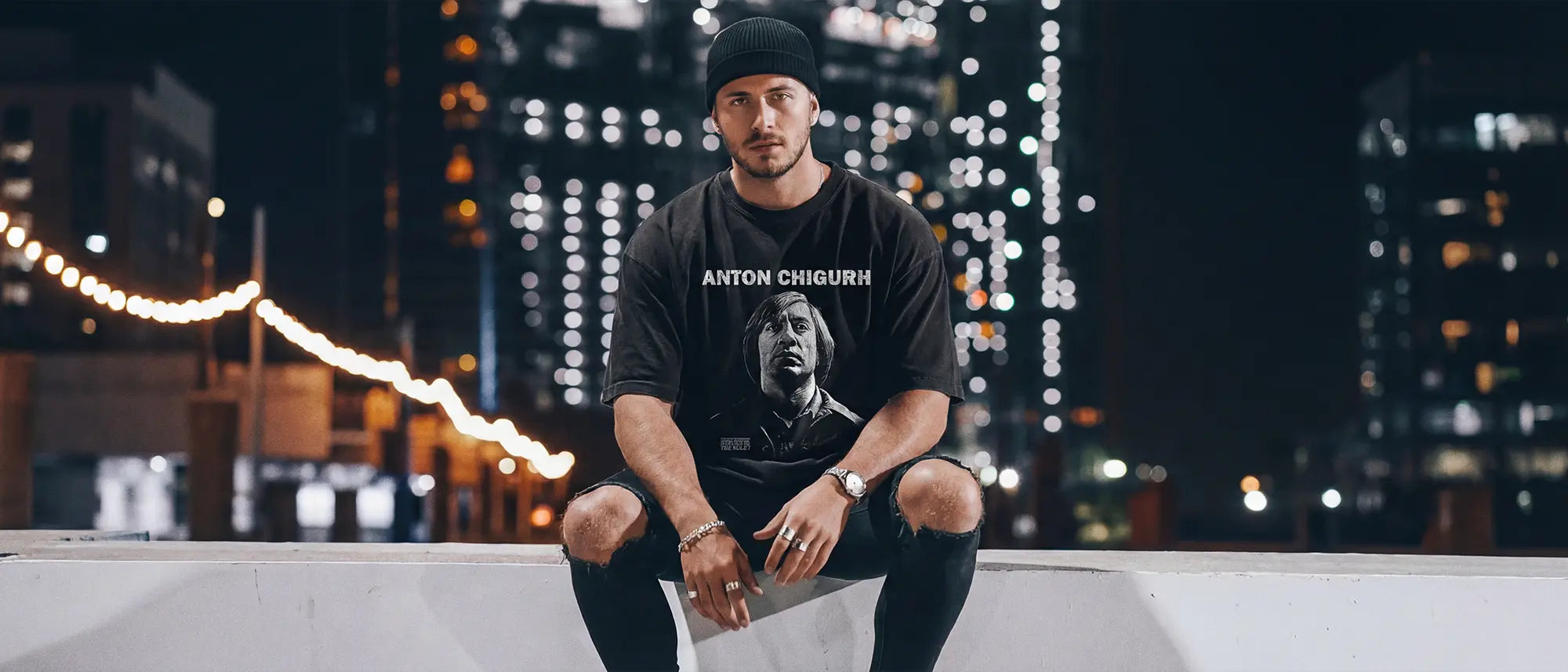 Anton Chigurh Movie Graphic Tee