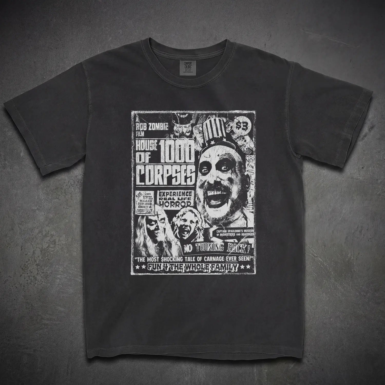 House of 1000 Corpses Tee – Rob Zombie Shirt - Cruel Royalty
