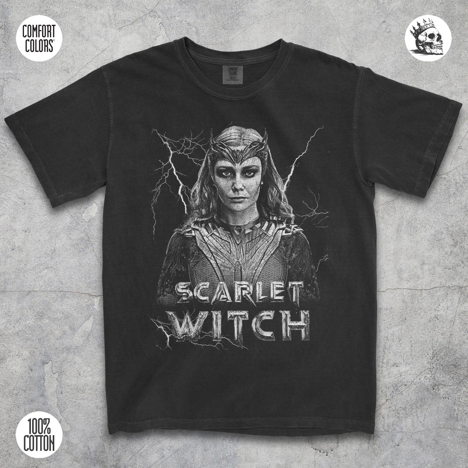 Scarlet Witch Shirt – Chaos Magic Graphic Tee for Power Fans