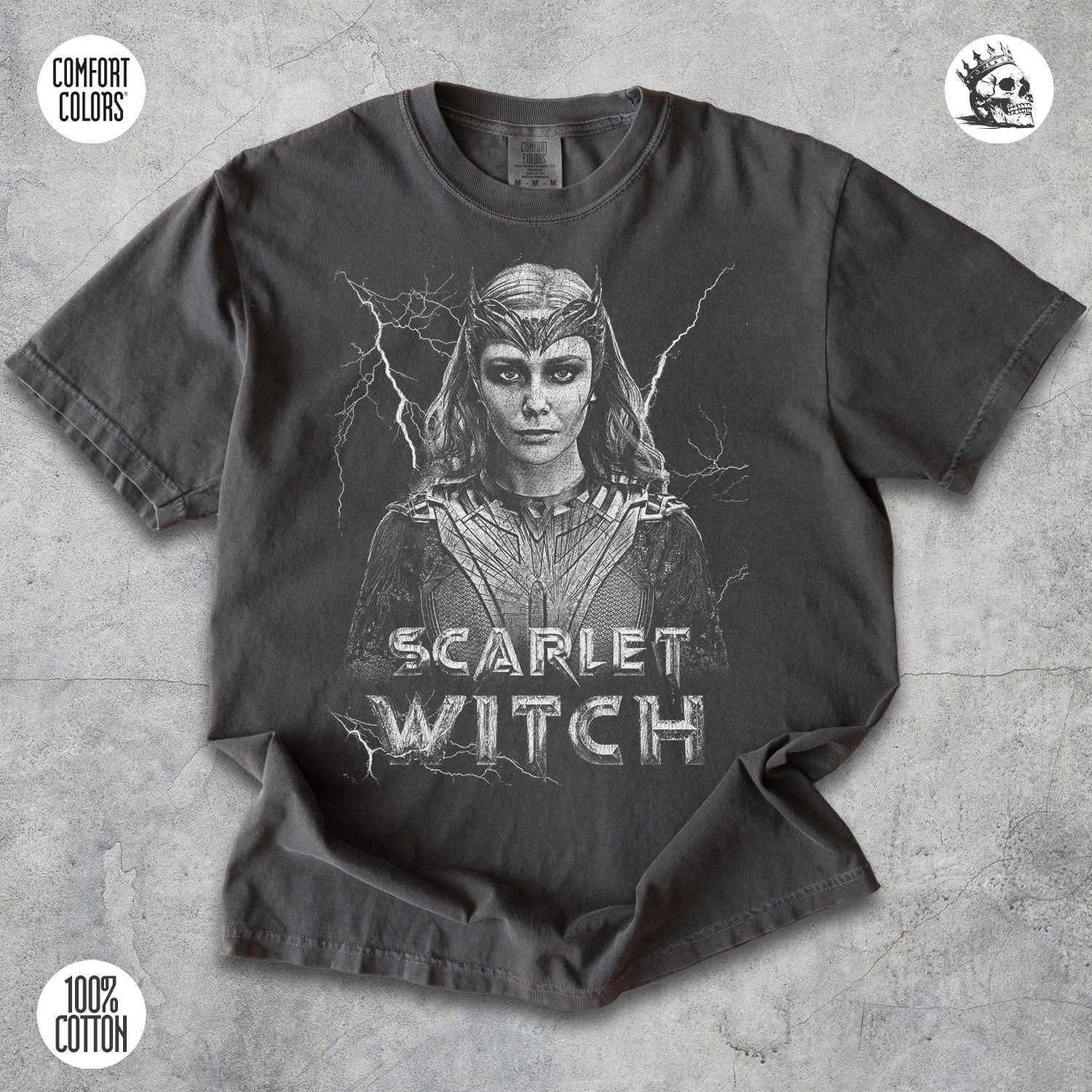 Scarlet Witch Shirt – Chaos Magic Graphic Tee for Power Fans