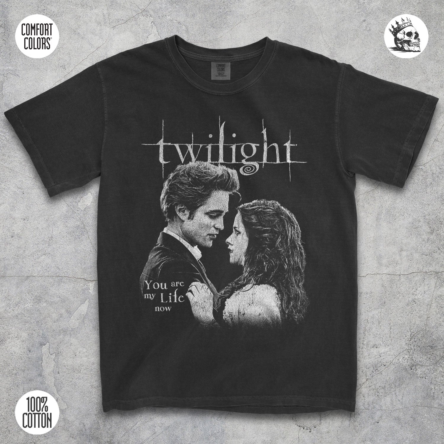 Bella & Edward Shirt – Eternal Love Gothic Romance Tee for Fans