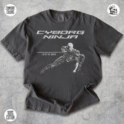 Cyborg Ninja Shirt – Futuristic Stealth Warrior Graphic Tee
