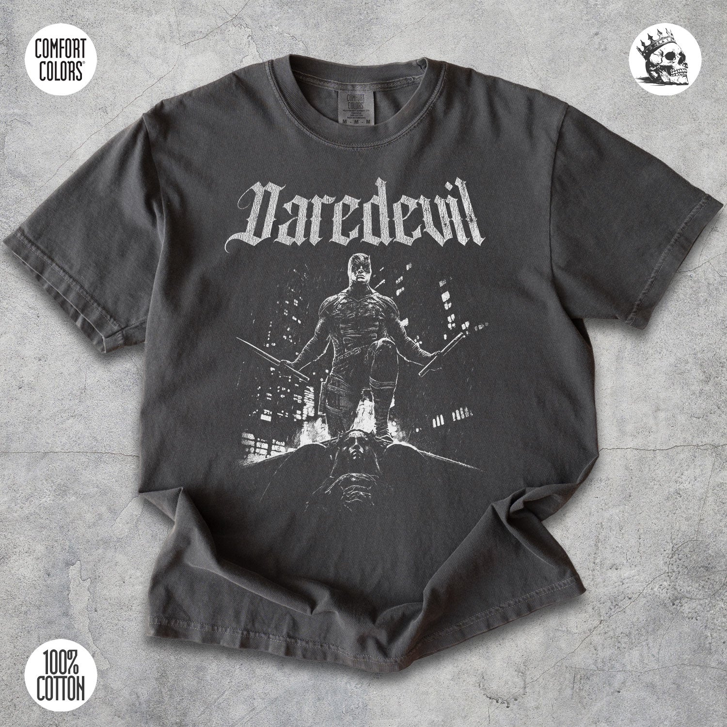Daredevil Shirt – Blind Justice Graphic Tee for Street Heroes