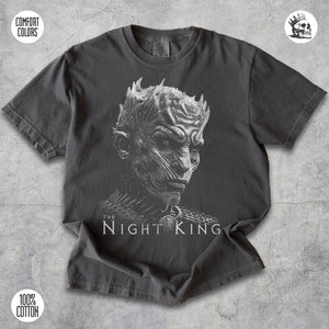 Night King Shirt – Ice Warlord Graphic Tee for Dark Fantasy Fans