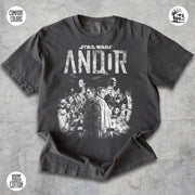 Andor Rebel Shirt – Gritty Sci-Fi Resistance Graphic Tee for Fans