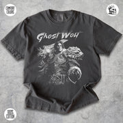 Ghost Wolf Shirt – Spirit Beast Graphic Tee for Fantasy Gamers