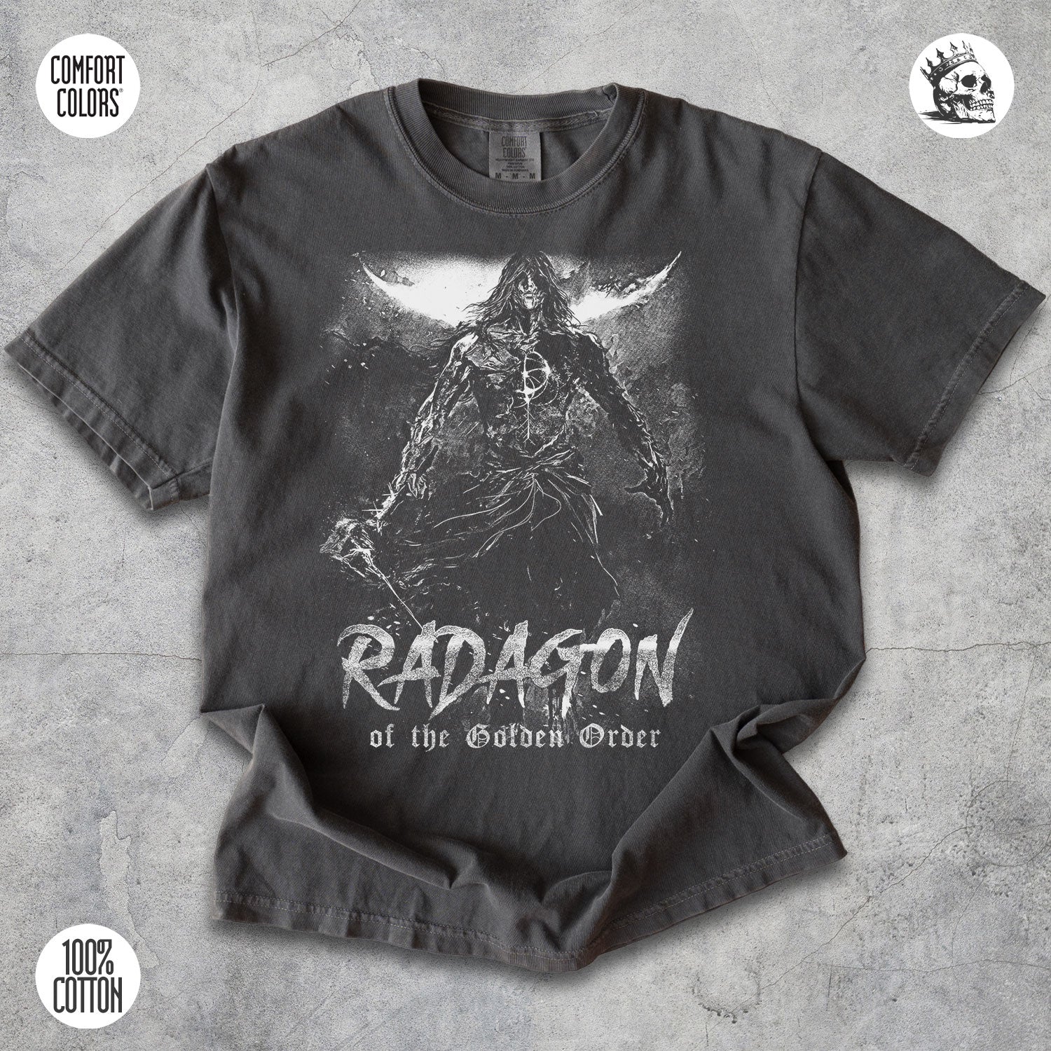 Radagon Elden Ring Shirt – Mythic Boss Graphic Tee for Gamers