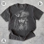Captain Jack Pirate Shirt – Vintage Swashbuckler Tee for Fans