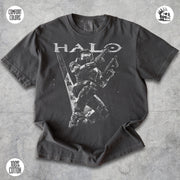 Master Chief Shirt – Spartan Warrior Halo Graphic Tee for Gamers