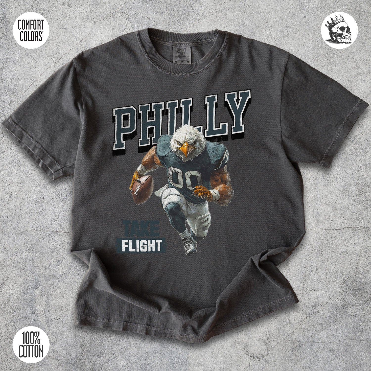 Philadelphia Eagles Take Flight Shirt – Vintage Football Fan Tee