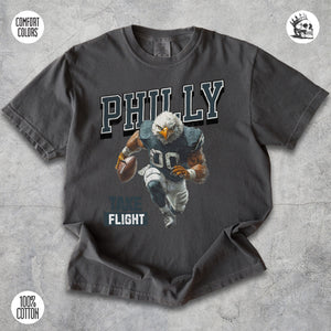 Philadelphia Eagles Take Flight Shirt – Vintage Football Fan Tee