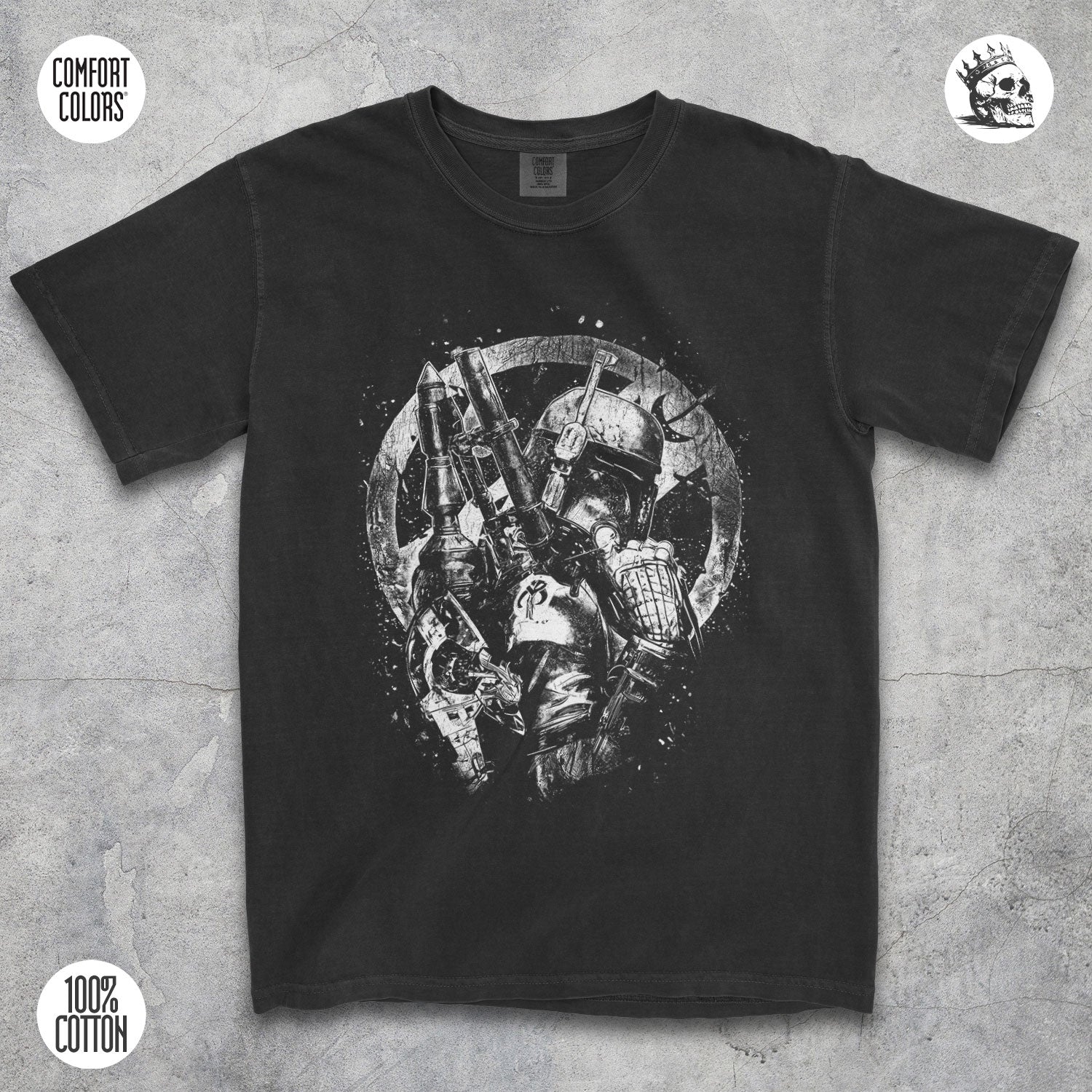 Boba Fett Shirt – Galactic Bounty Hunter Graphic Tee for Fans