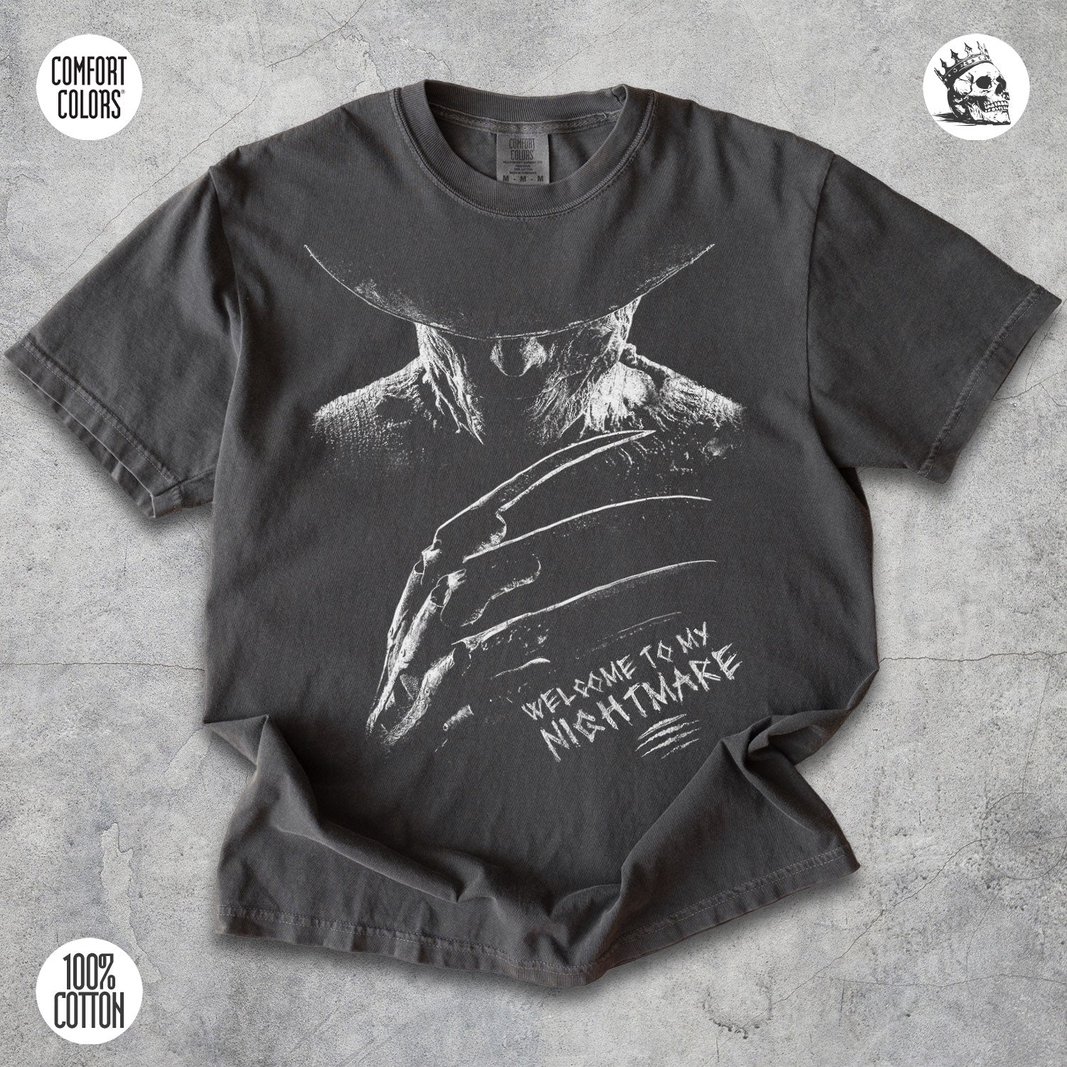 Freddy Krueger Halloween Shirt – Nightmare Slasher Horror Tee