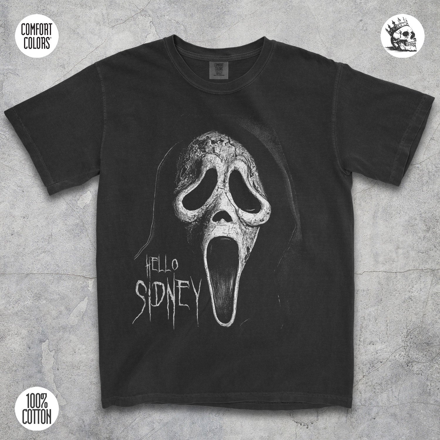 Ghostface Halloween Shirt – Hello Sidney Horror Slasher Tee