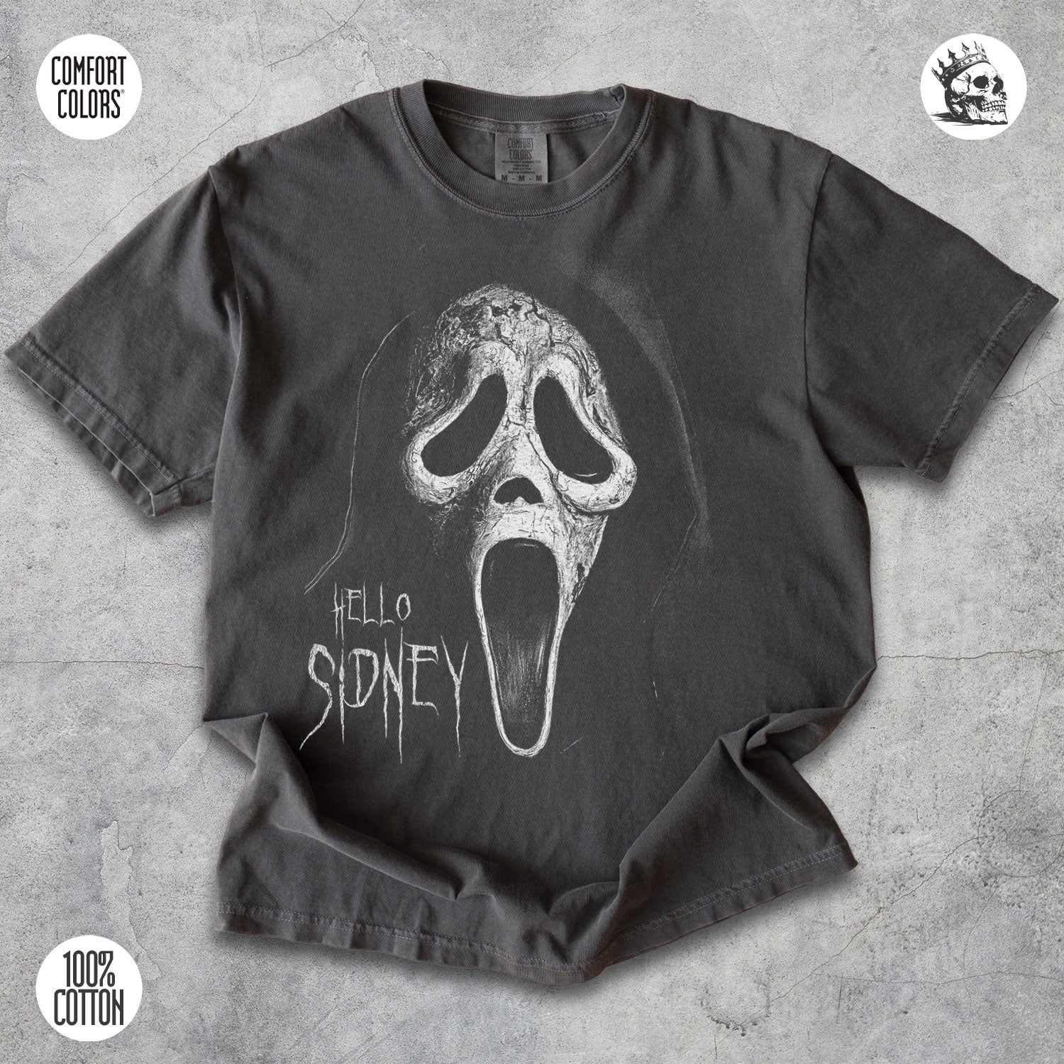 Ghostface Halloween Shirt – Hello Sidney Horror Slasher Tee