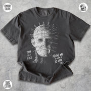 Pinhead Halloween Shirt – Hellraiser Horror Villain Graphic Tee