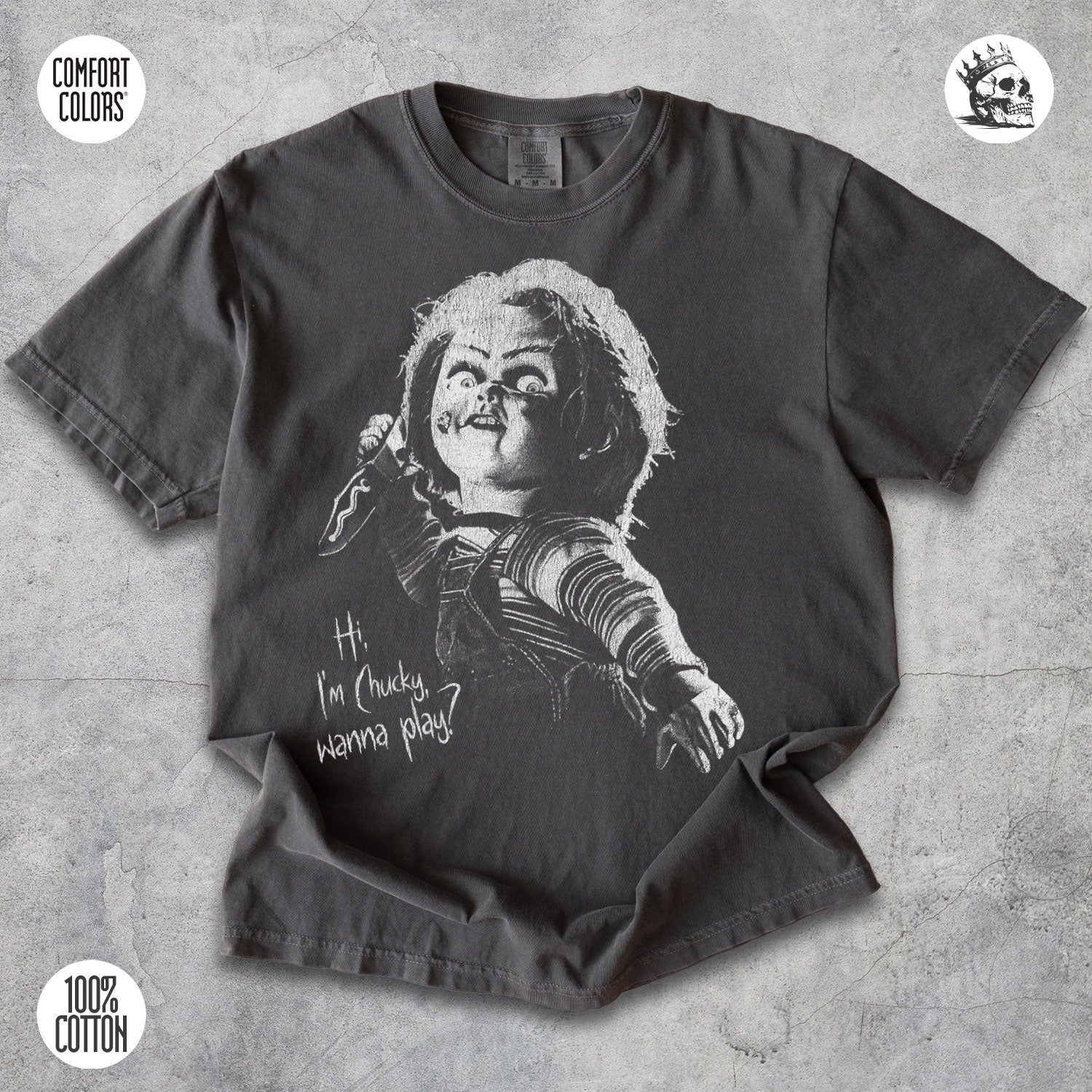Chucky Halloween Shirt – Child’s Play Killer Doll Horror Graphic Tee
