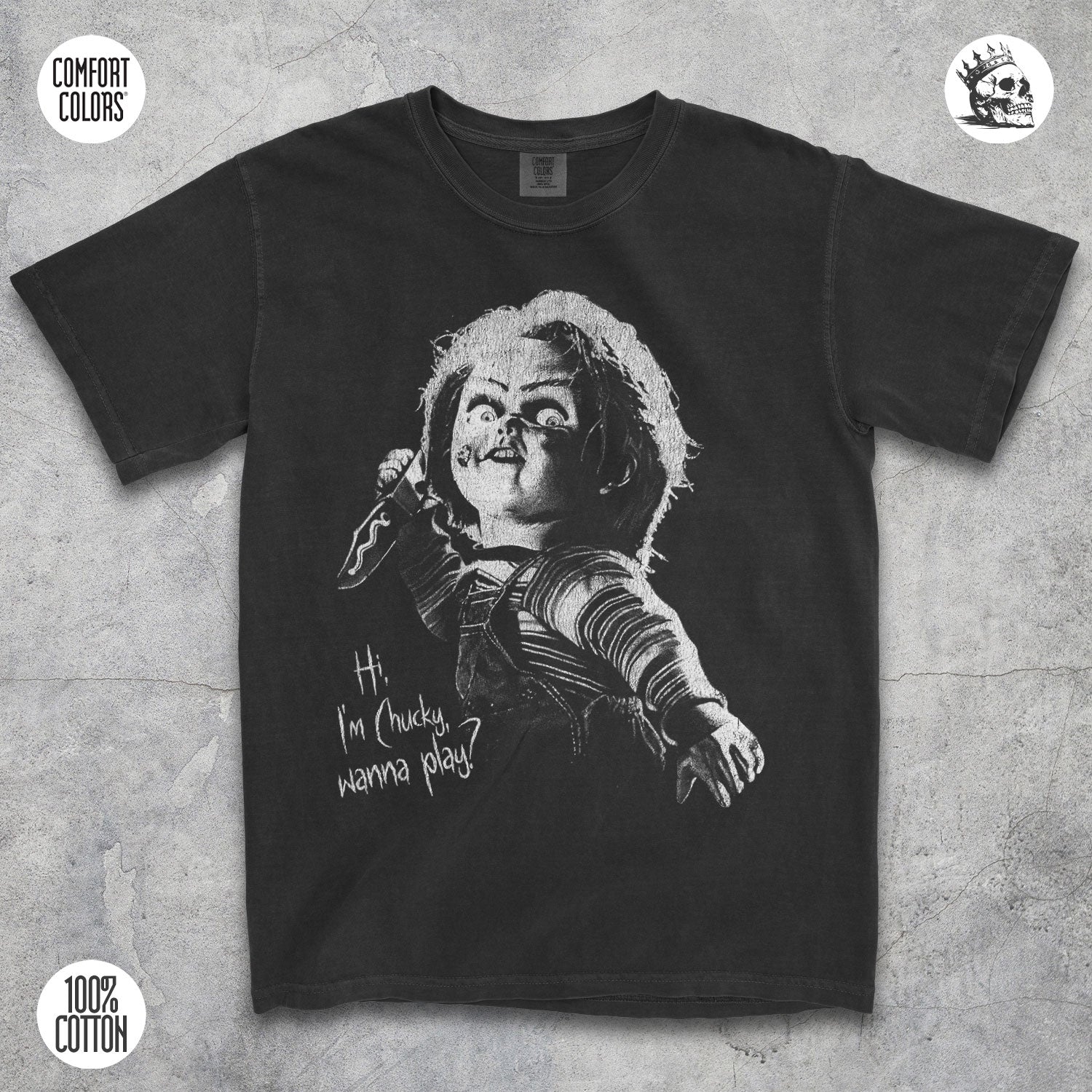 Chucky Halloween Shirt – Child’s Play Killer Doll Horror Graphic Tee