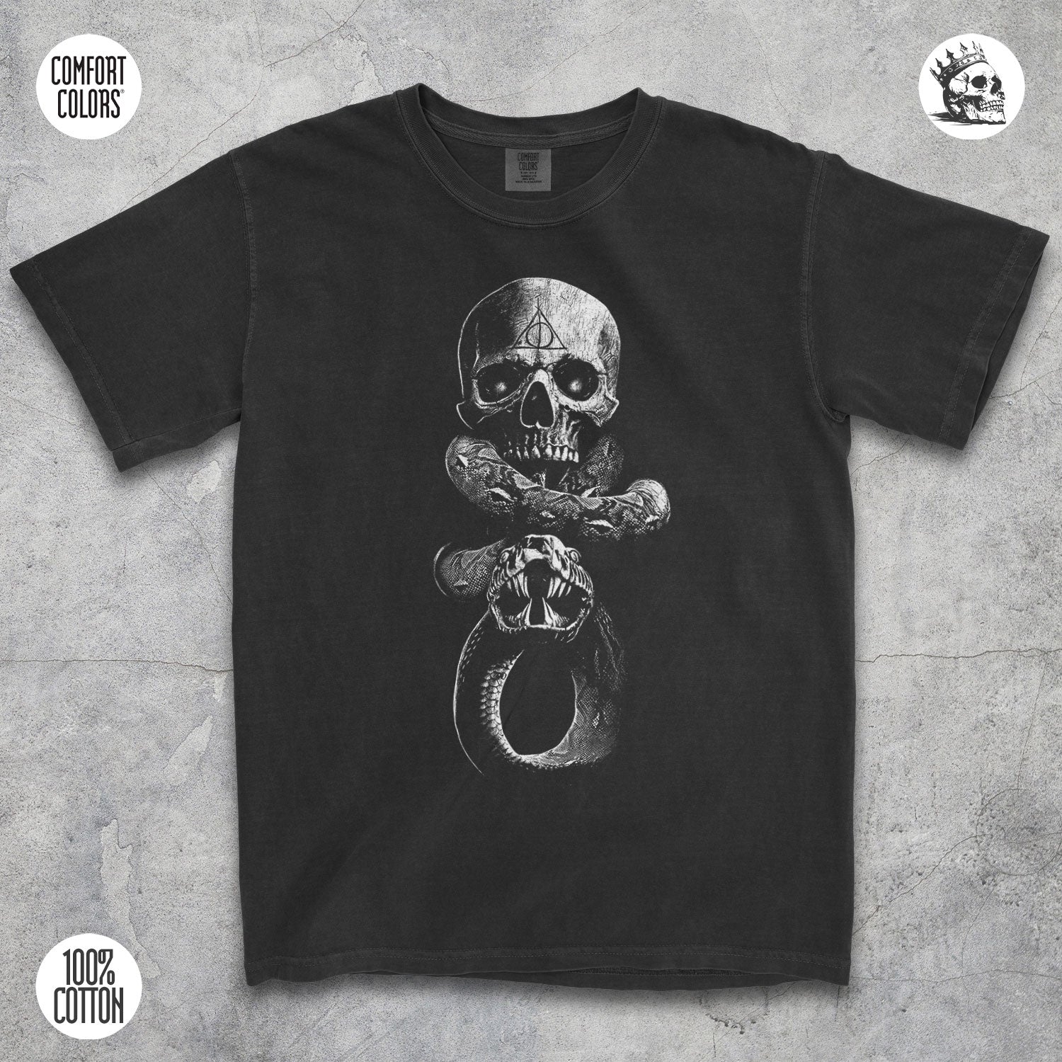 Dark Mark Shirt – Voldemort Symbol Vintage Dark Magic Graphic Tee