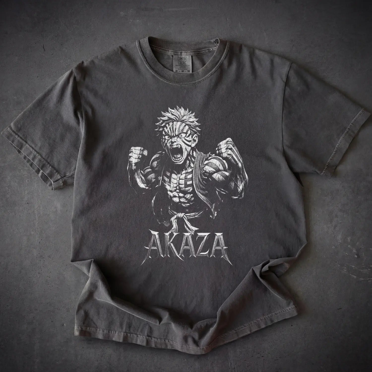 Akaza Tee – Demon Slayer Upper Moon Three Shirt - Cruel Royalty