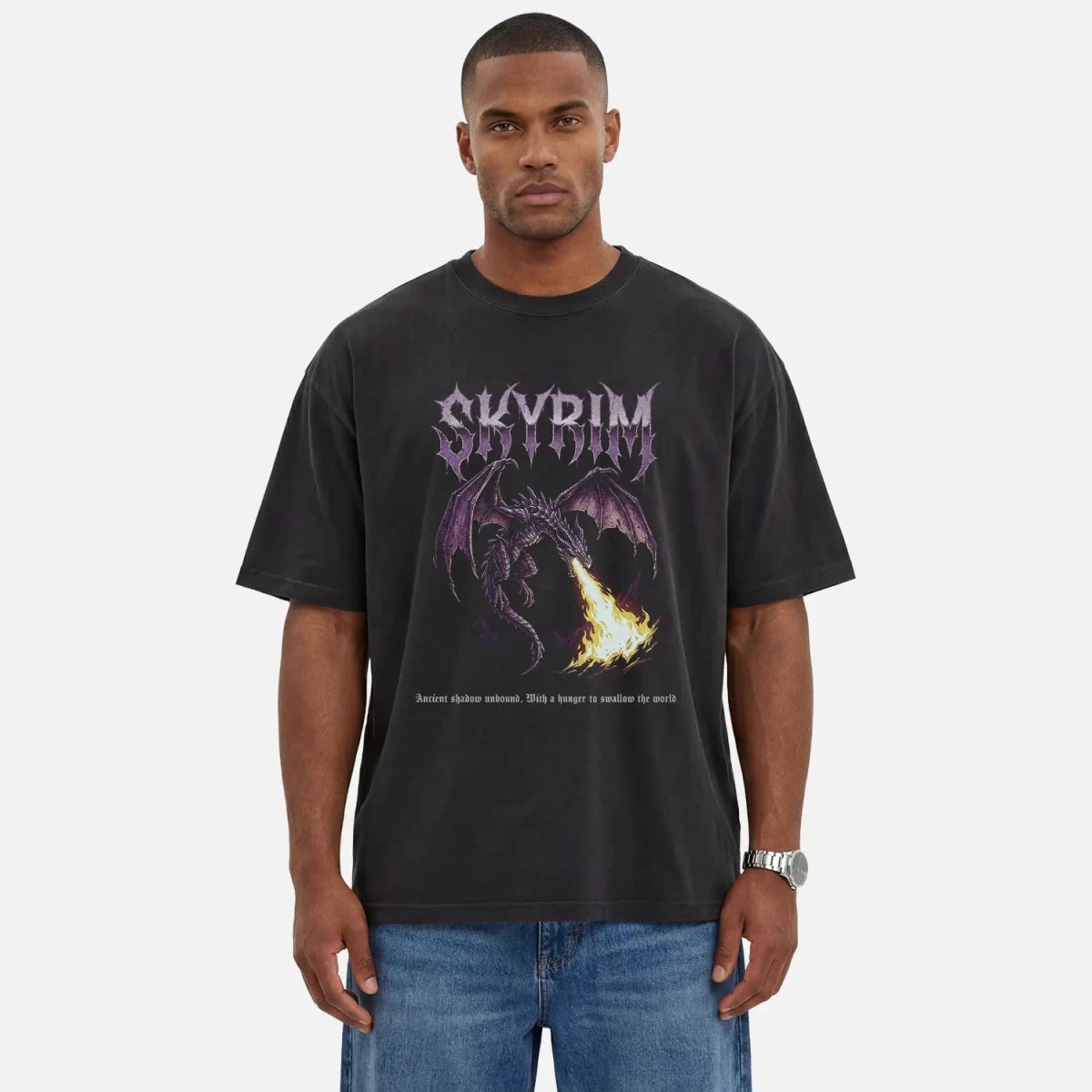 Alduin Tee – Skyrim World Eater Shirt - Cruel Royalty