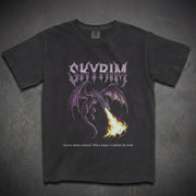 Alduin Tee – Skyrim World Eater Shirt - Cruel Royalty