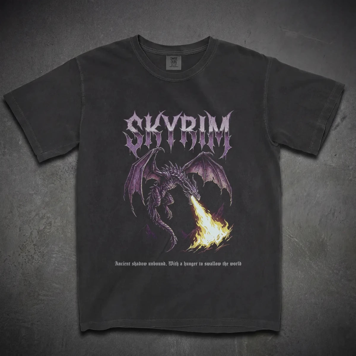 Alduin Tee – Skyrim World Eater Shirt - Cruel Royalty