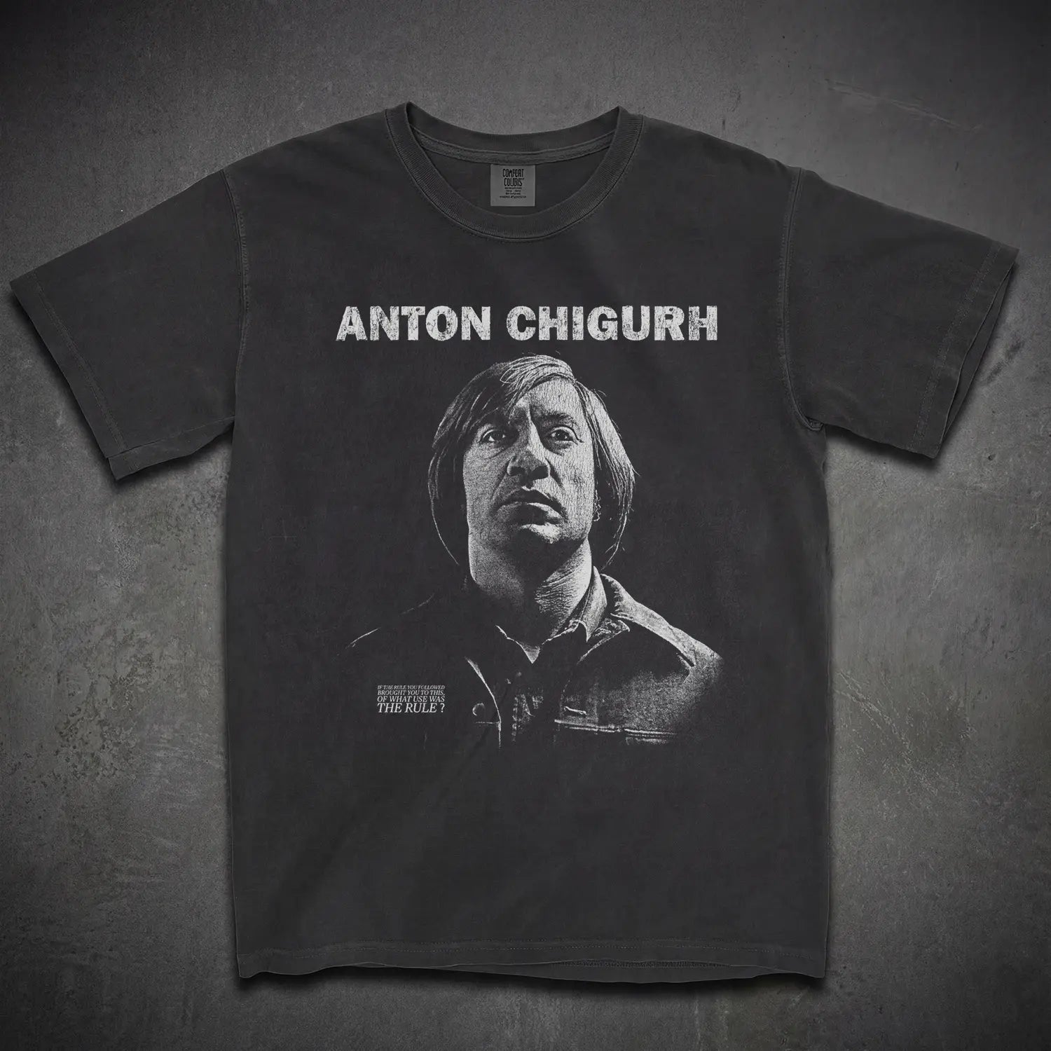 Anton Chigurh Tee – No Country for Old Men Shirt - Cruel Royalty