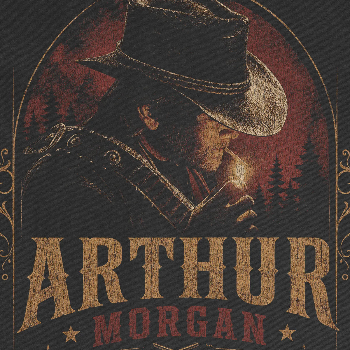 Outlaw Gunslinger Tee – Wild West Cowboy Shirt