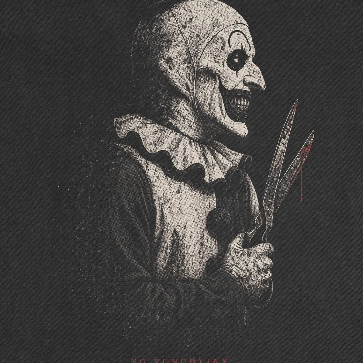 Grinface Tee – Killer Clown Shirt - Cruel Royalty