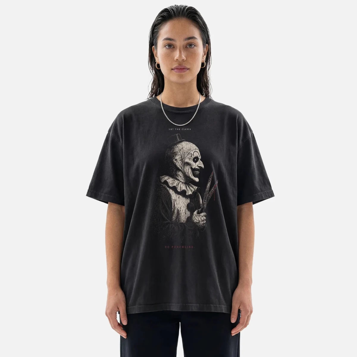 Grinface Tee – Killer Clown Shirt - Cruel Royalty