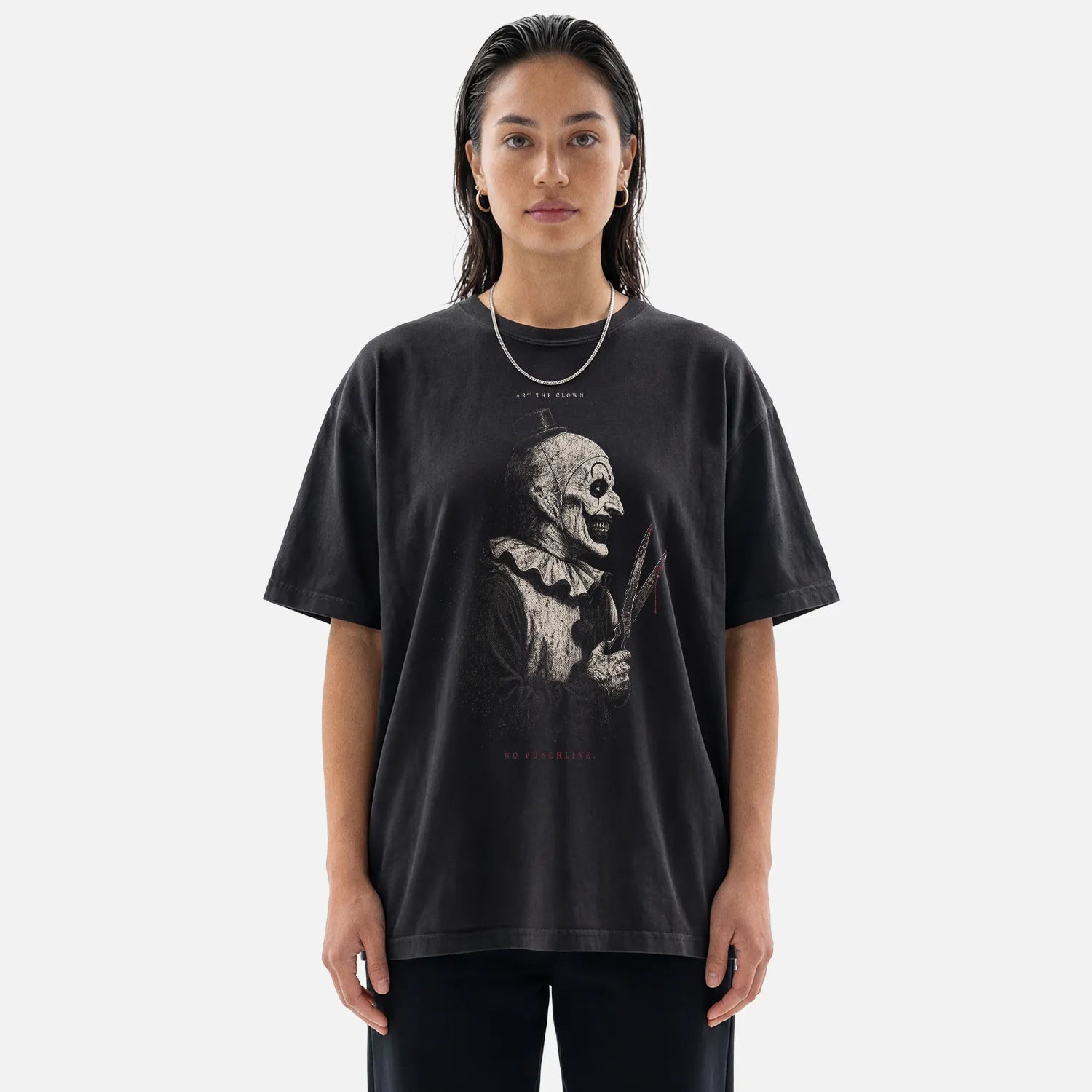 Grinface Tee – Killer Clown Shirt - Cruel Royalty