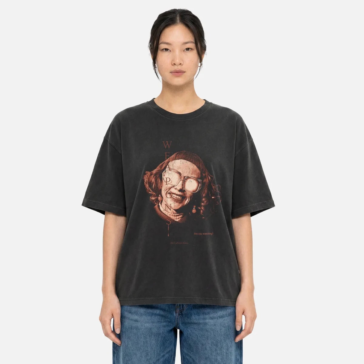 The Watcher Tee – She's Always Home Shirt - Comfort Colors