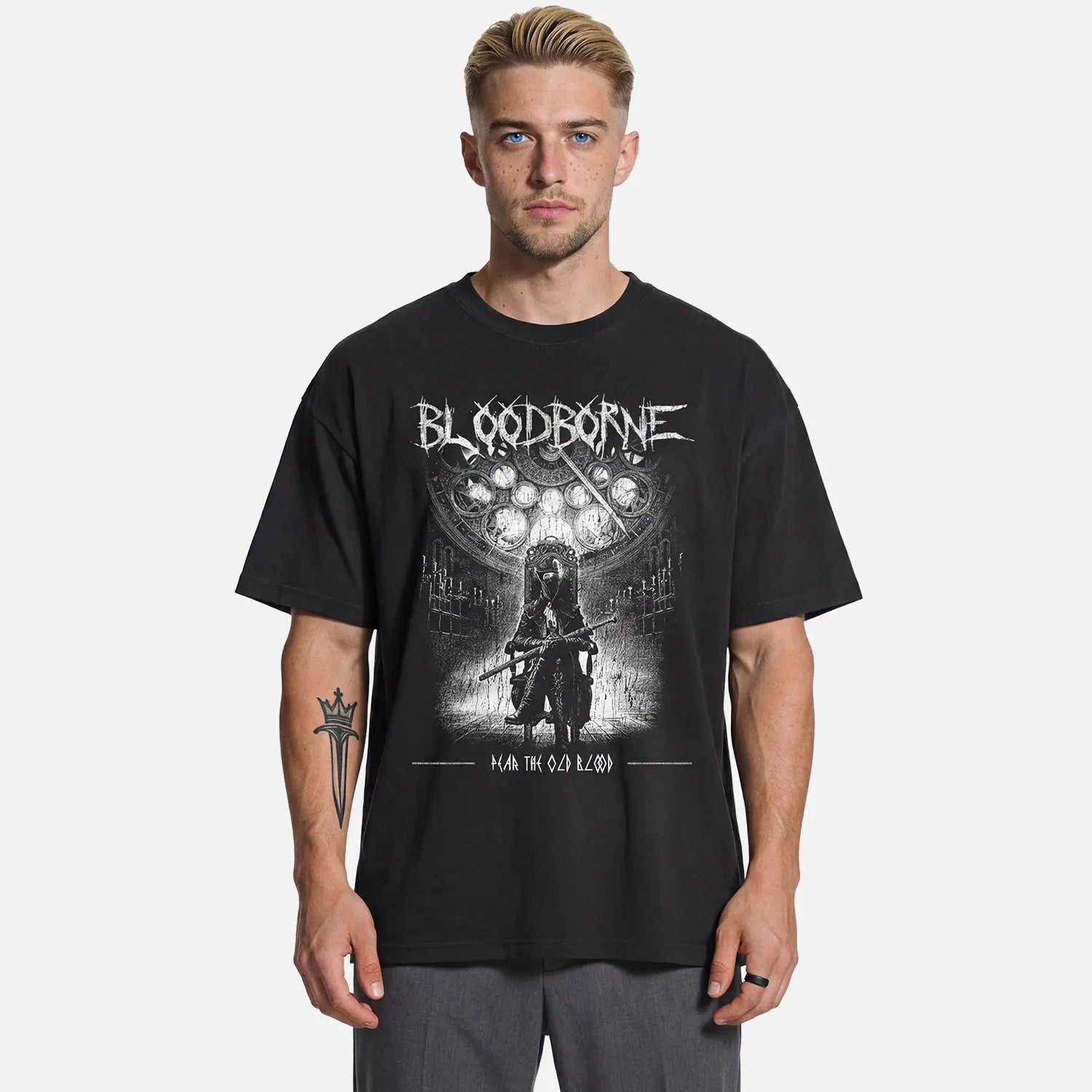 Bloodborne Tee – Gothic Horror Game Shirt - Cruel Royalty