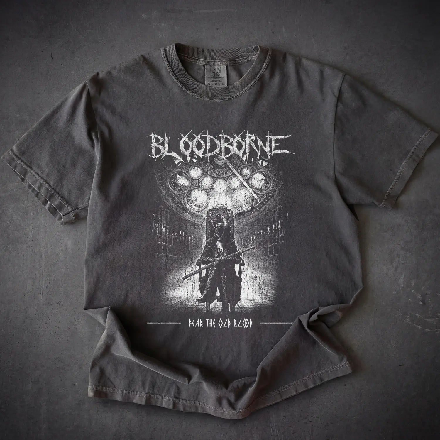 Bloodborne Tee – Gothic Horror Game Shirt - Cruel Royalty