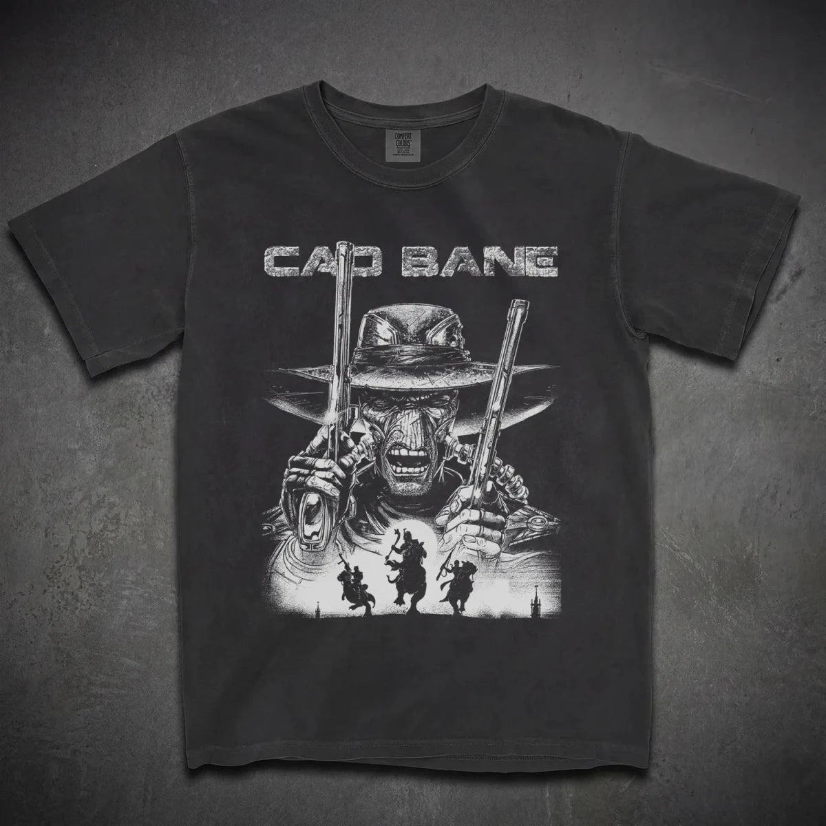 Bounty Hunter Blue Graphic Tee - Cruel Royalty