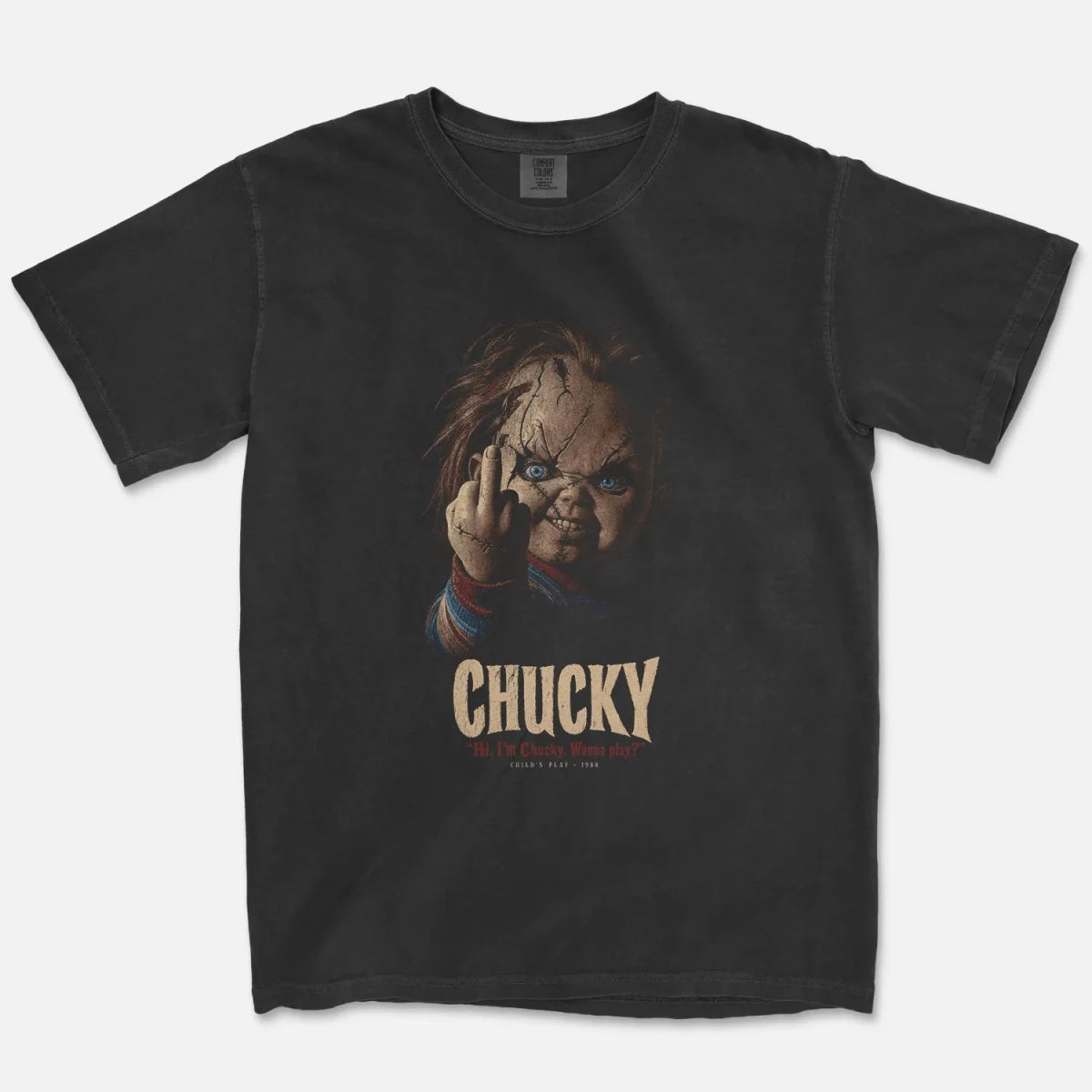 Wanna Play Tee – Possessed Doll Shirt - Cruel Royalty