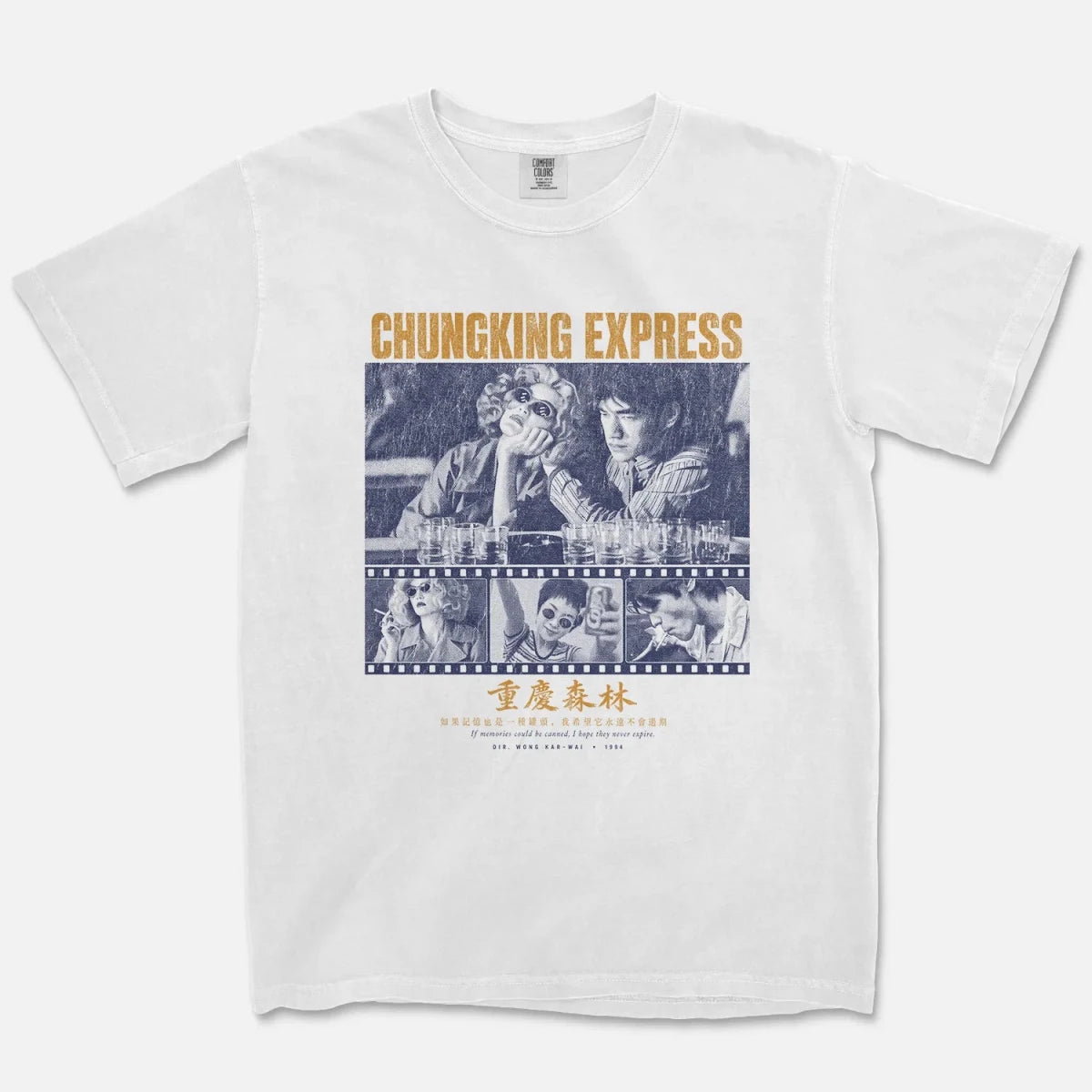 Neon Reverie Tee – Hong Kong Arthouse Film Shirt - Cruel Royalty