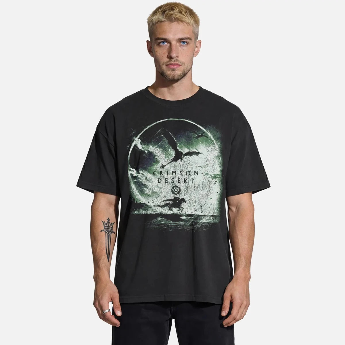 Crimson Desert Tee – Kliff Dragon Pywel Shirt - Cruel Royalty