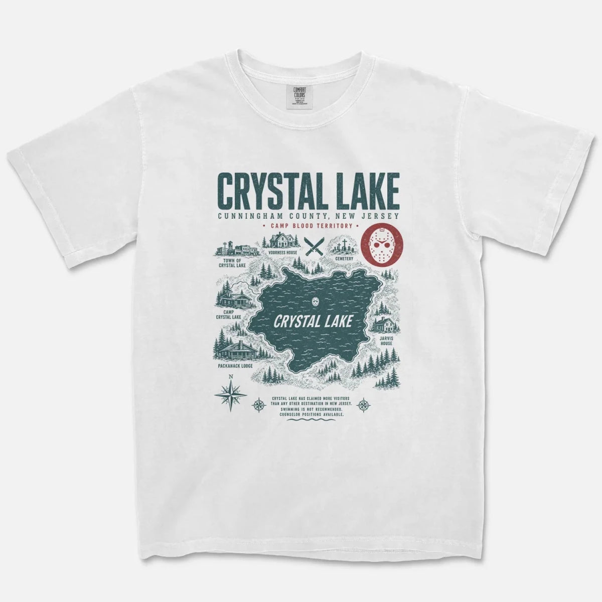 Crystal Lake Tee – Camp Blood Horror Shirt - Cruel Royalty