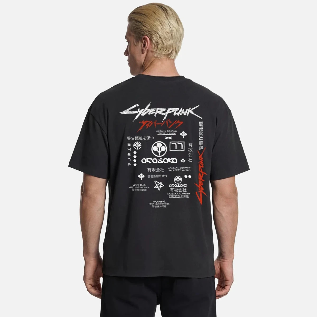 Corporate Property Tee – Chrome City Warning Shirt - Cruel Royalty