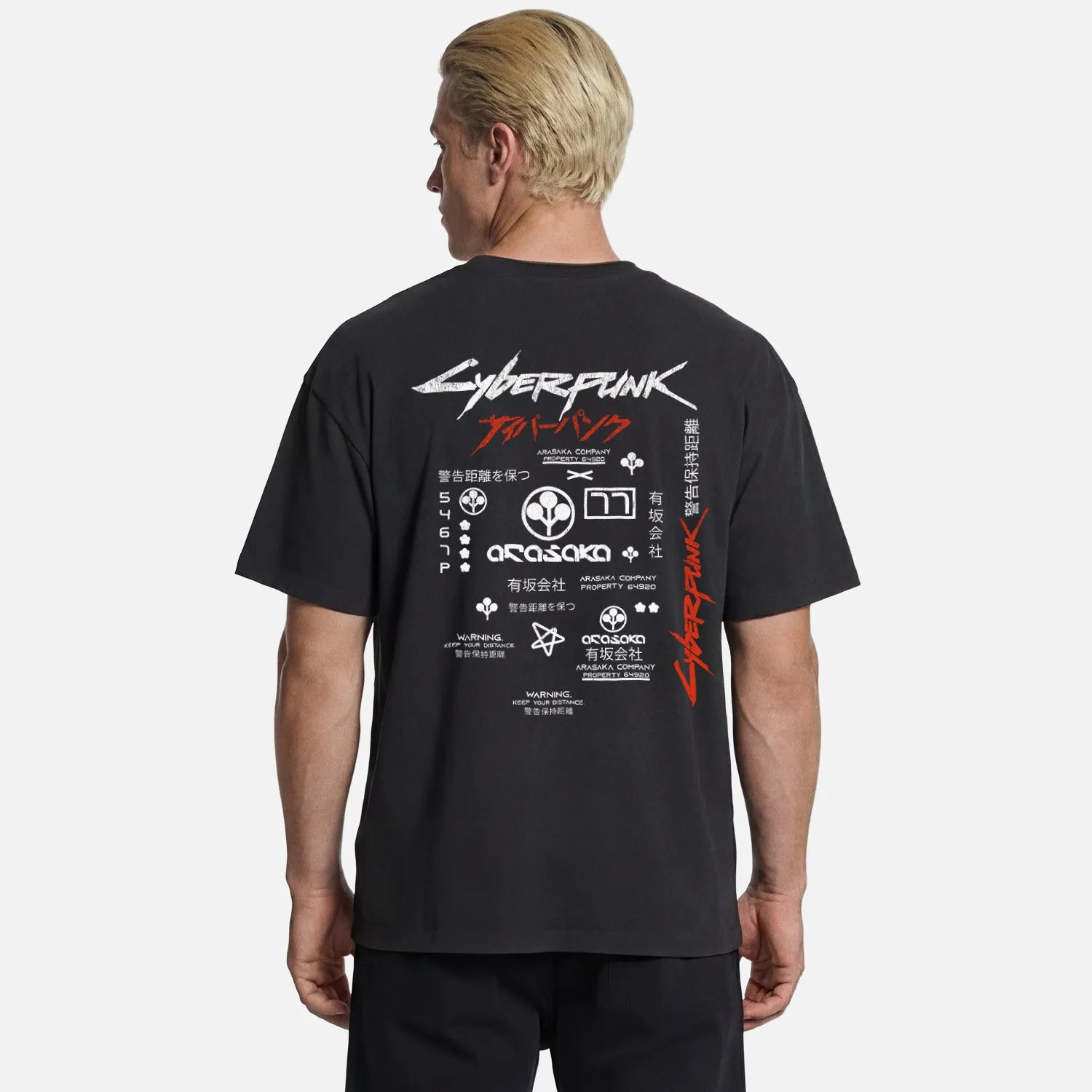 Corporate Property Tee – Chrome City Warning Shirt - Comfort Colors