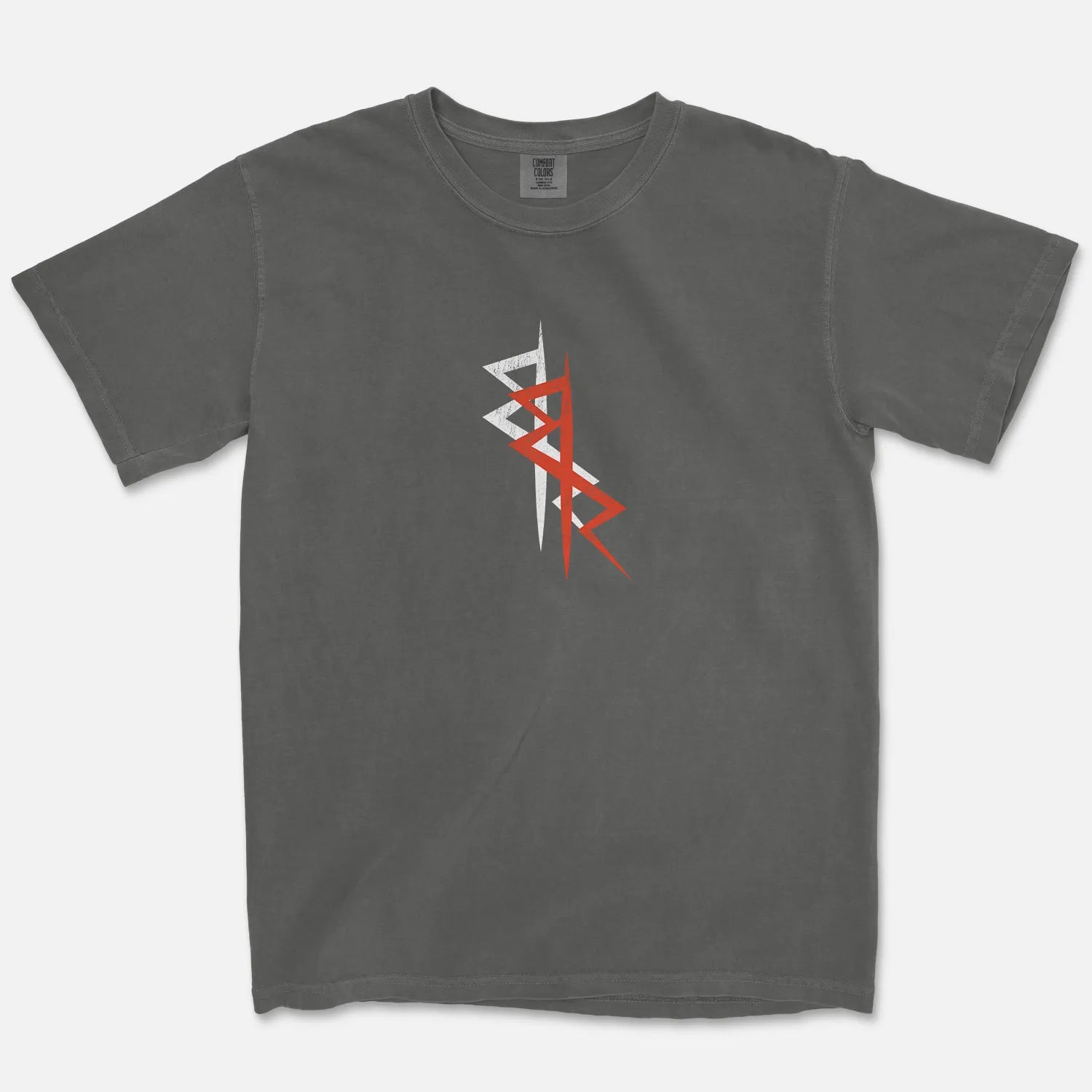 Corporate Property Tee – Chrome City Warning Shirt - Comfort Colors