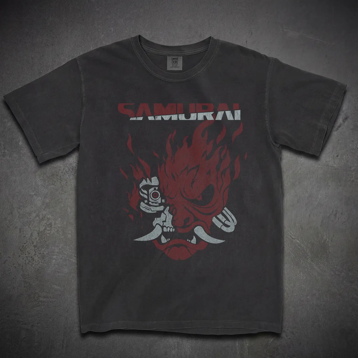 Samurai Logo Tee – Cyberpunk 2077 Shirt - Cruel Royalty