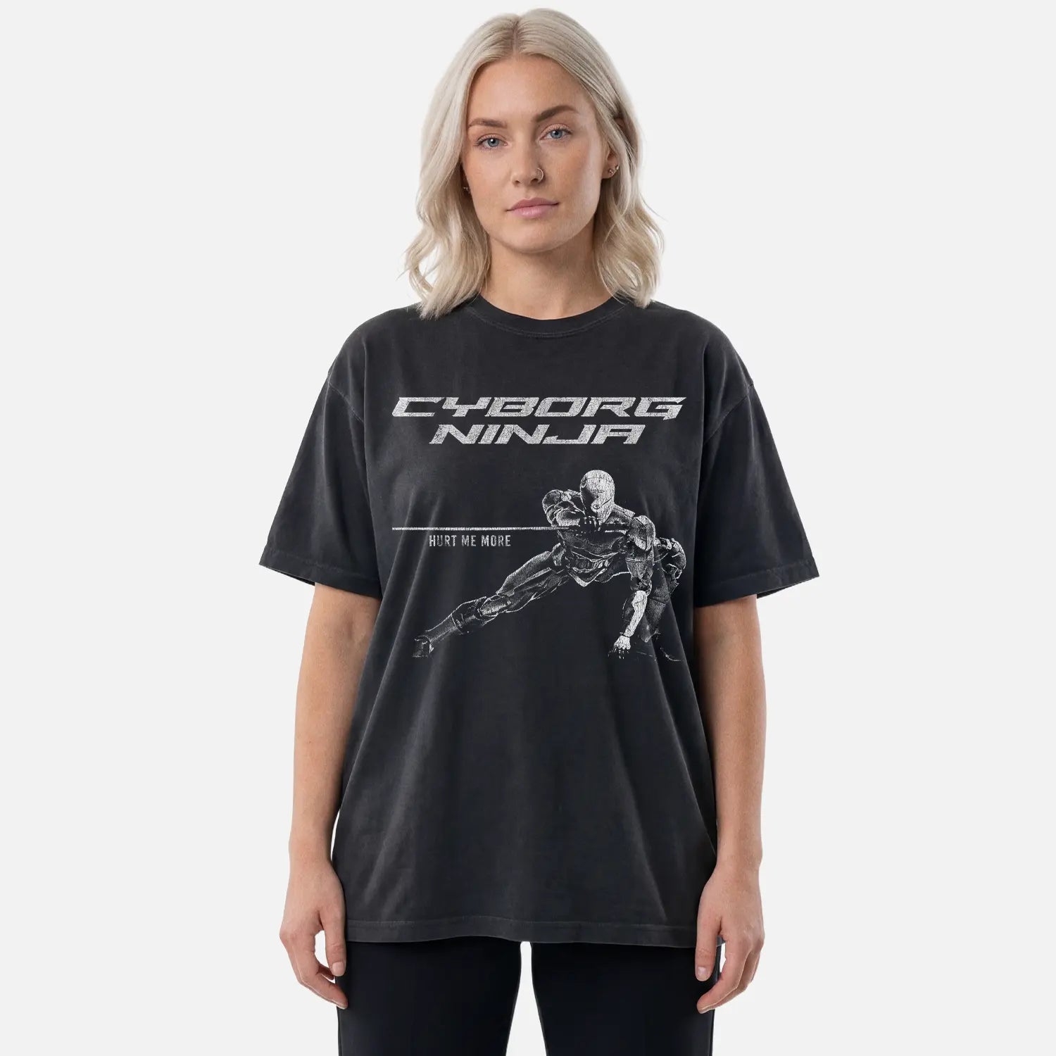 Cyborg Ninja Tee – Metal Gear Solid Gray Fox Shirt - Cruel Royalty