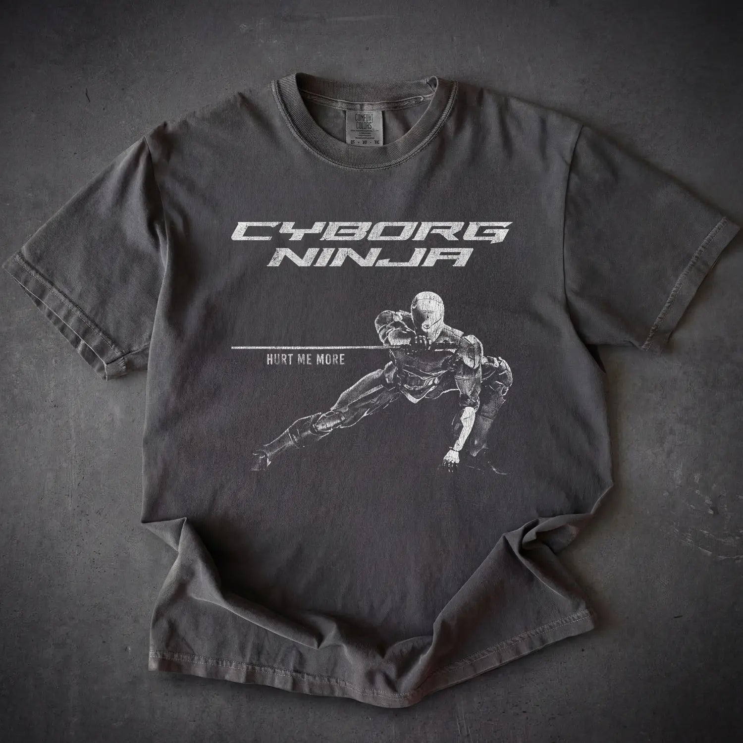 Cyborg Ninja Tee – Metal Gear Solid Gray Fox Shirt - Cruel Royalty