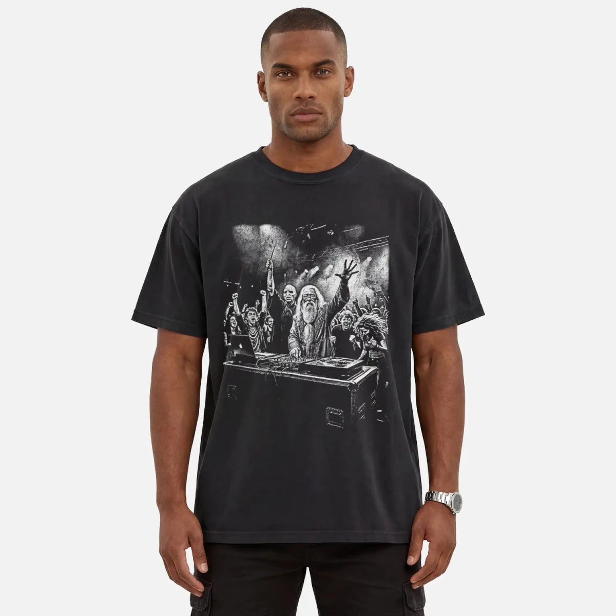 DJ Dark Wizard Graphic Tee - Cruel Royalty