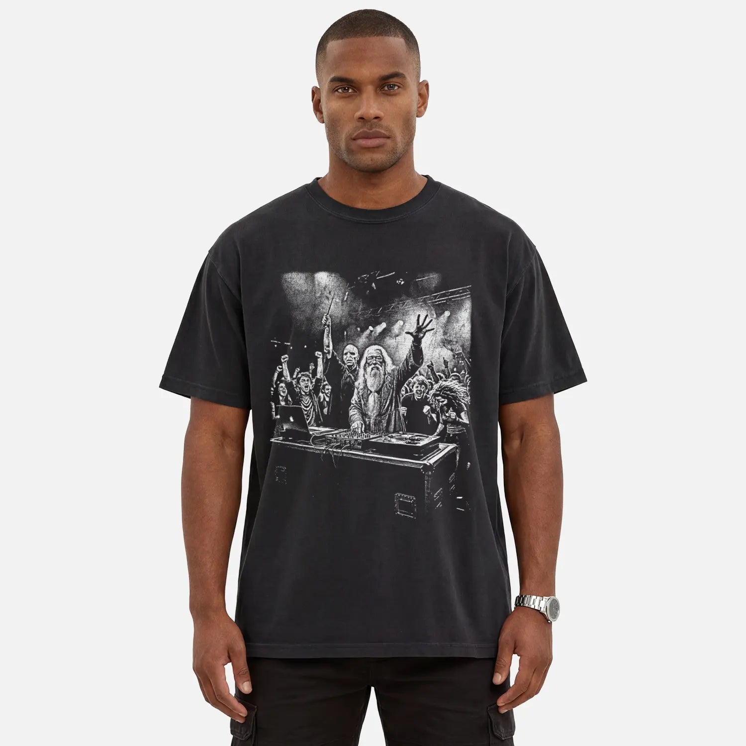 DJ Dark Wizard Graphic Tee