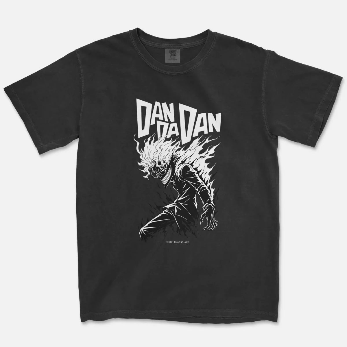 Dan Da Dan Tee – Turbo Granny Arc Anime Shirt - Cruel Royalty